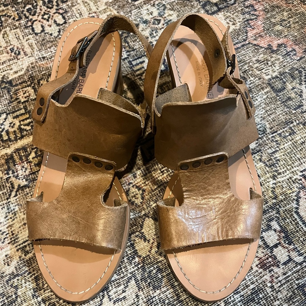 Barbara Barbieri Leather Sandals 9